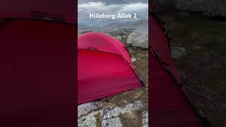 Hilleberg Allak taking on some wind hilleberg allak tent mountains [upl. by Ahcarb683]