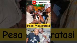 Langata MP Jalango showers Luo artist Prince Indah with cash as he performs [upl. by Atirabrab]