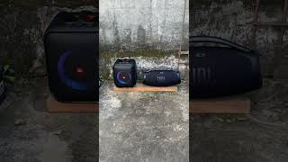 JBL PARTYBOX ENCORE ESSENTIAL vs BOOMBOX 3 Outdoor [upl. by Codi98]