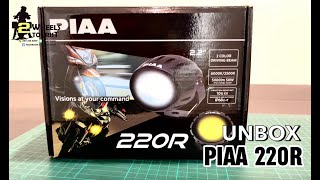 unboxingvideo แกะกล่อง PIAA 220R LED by Two Wheels Tourist [upl. by Vahe536]