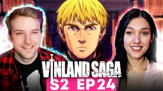 Vinland Saga  Season 2 Episode 24 REACTION [upl. by Aissak357]