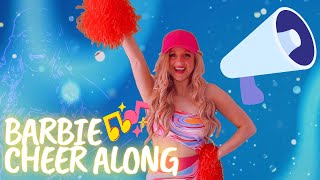 BARBIE INSPIRED DANCEALONG  LEARN CHEERLEADING ARM MOTIONS [upl. by Schell217]