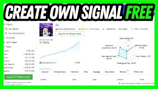 How to create signal on mql5 free 2024 Updated [upl. by Pacian]