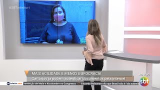 Cartórios já podem autenticar documentos pela internet [upl. by Aciraa]