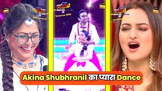 Akina Shubhranil का प्यारा Dance  Geeta Maa  Sonakshi Sinha  Indias Best Dancer 4 New Promo [upl. by Alegnatal]