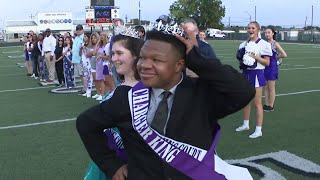 Special needs students honored at Homecoming Game at Fulshear High School [upl. by Noled]