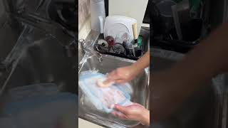 Part 2 cleaning dishwashing cleantok dishwash dishwasher softwashing water kitchen [upl. by Bowie]