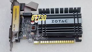 GeForce GT 730 Zone Edition 4GB DDR3 Unboxing [upl. by Gavini]