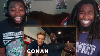 Conan Hits The Gym With Kevin Hart  SmokeCounty JK Reaction [upl. by Sahpec8]