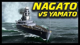 ► World of Warships Nagato vs Yamato  Battleship Gameplay  Road to Yamato [upl. by Micah406]