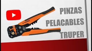 PINZA PELACABLES AUTOMATICA TRUPER 17360 [upl. by Adelice733]