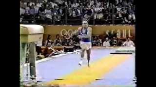 Sven Tippelt GDR  1988 Olympics  Team Optionals  Vault [upl. by Fletch]