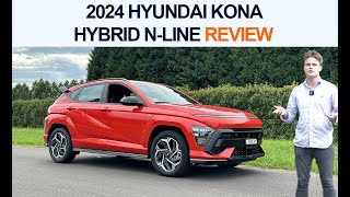 THIS IS BRILLIANT 2024 Hyundai Kona Hybrid NLINE REVIEW [upl. by Tenrag]