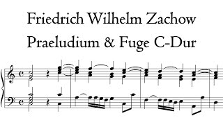 Zachow  Praeludium amp Fuge Cdur  C major  Riepp Heilig Geist Organ Ottobeuren Hauptwerk [upl. by Tahpos]