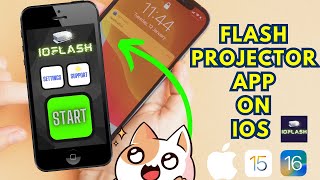 Flashlight Video Projector  How To Get Projector APP for iOSAndroid  ANY PHONE ✅ 2023 [upl. by Burnham597]