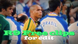 R9Ronaldo Nazario free clips for edit 1080p HD [upl. by Gaige470]