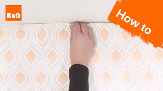 How to hang wallpaper  paste the wall [upl. by Pratte]