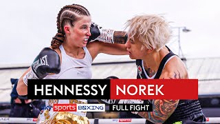 FULL FIGHT Francesca Hennessy vs Dorota Norek  Bantamweight Bout [upl. by Anitsirc152]