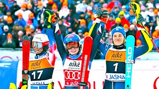 FIS Alpine Ski World Cup  Womens Slalom Run 2  Jasna SVK  2024 [upl. by Tilden]