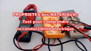 TECHNOLOGIE 6eme  Propriétés des matériaux  la conductibilité électrique  partie 23 [upl. by Edmund]