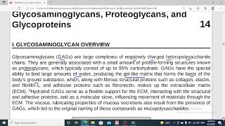 213 glycosaminoglycan proteoglycan and glycoprotein overview and structure [upl. by Lynnet]