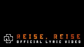 Rammstein  Reise Reise Official Lyric Video [upl. by Pippas]