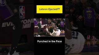 Lebron Ejected punched jaren jacksons face  Jan 5 2024 [upl. by Cristen765]