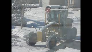 City Snow Removal Champion Grader 3232024 [upl. by Loleta]