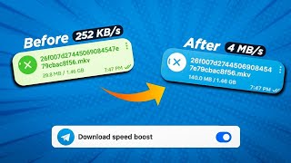 Telegram Download Speed Slow  Telegram Speed Increase  How To Speed Up Telegram Downloads [upl. by Rehm722]