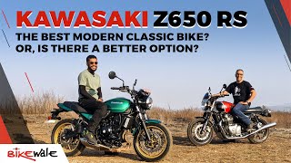 Kawasaki Z650RS Review  Should You Buy It Over The Royal Enfield Interceptor 650  BikeWale [upl. by Alah]