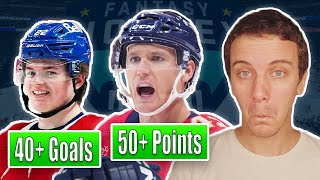 12 Fantasy Hockey Sleepers For Next Season [upl. by Palgrave182]