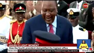 Uhuru Kenyatta the lit president [upl. by Ethbinium]