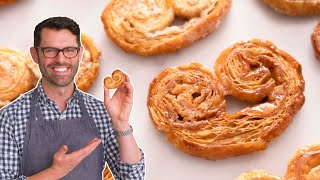 How to make Palmiers  Only TWO Ingredients [upl. by Liponis]