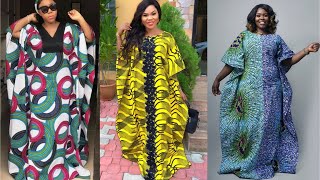 How to Cut and Sew a BUBU Kaftan Dress [upl. by Dlanar]