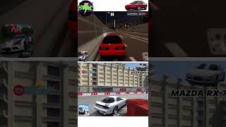 Assoluto Racing vs Real Racing 3  Mazda RX 7 gaming gameplay short [upl. by Panayiotis]