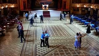 Blackpool tower ballroom Broadway Quickstep sequence dance [upl. by Joon]