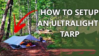 Ultralight TarpTent  Six Moon Designs Deschutes Plus Tarp  Setup and Initial Impressions [upl. by Danit877]