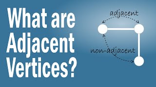 What are Adjacent Vertices [upl. by Brigette]