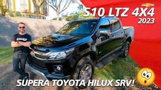 Chevrolet S10 LTZ 2023 Turbo Diesel  Supera Hilux Ranger e Frontier [upl. by Francie190]