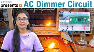 AC Dimmer Circuit Using Phase Angle Control [upl. by Jaan]