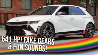 2025 Hyundai Ioniq5 N Review Fake Gears amp Fun Sounds Go Far Their Fastest Car Ever [upl. by Isolde]