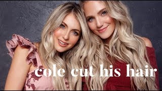 Cole cut his hair Savannah  I get ours done [upl. by Zailer]