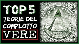 5 TEORIE del COMPLOTTO che si sono RIVELATE VERE [upl. by Hanimay]