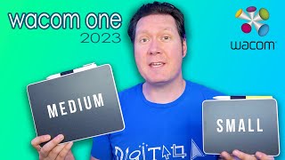 Wacom One Small amp Medium 2023  Drawing Tablet for Beginners Review [upl. by Lamp]