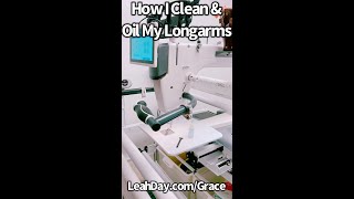 Cleaning and Oiling Longarm Machines  Quick and Easy Tip Tutorial [upl. by Assirak441]