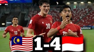 AFF Suzuki Cup 2020 Full Match Malaysia 🇲🇾 14 🇮🇩 Indonesia [upl. by Eugenius]