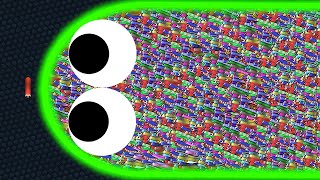 Slitherio AI 200000 Score Epic Slitherio Gameplay 222 [upl. by Eniamreg]