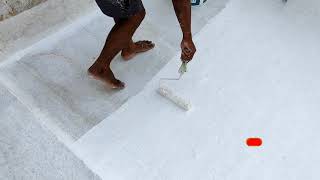 How To Terrace Heat Proof and waterproofing  Ultra Dampproof and Roof Cleaning High pressure Washer [upl. by Enyehc574]