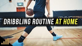 How to Improve Your Dribbling Skills at Home Dribbling Routine for NASTY HANDLES [upl. by Niehaus]