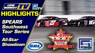 Super Late Model Highlights  2024 AllStar Showdown at Irwindale Speedway [upl. by Hewe]